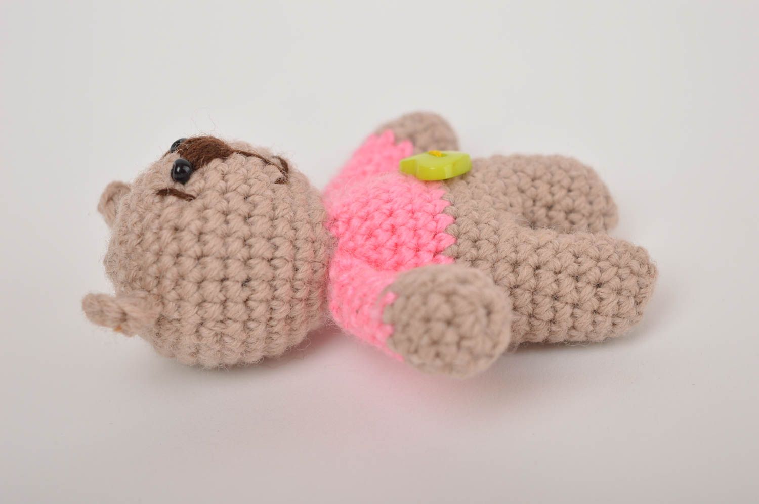 Handmade crocheted soft toy stuffed toys for children hand-crocheted toys photo 4