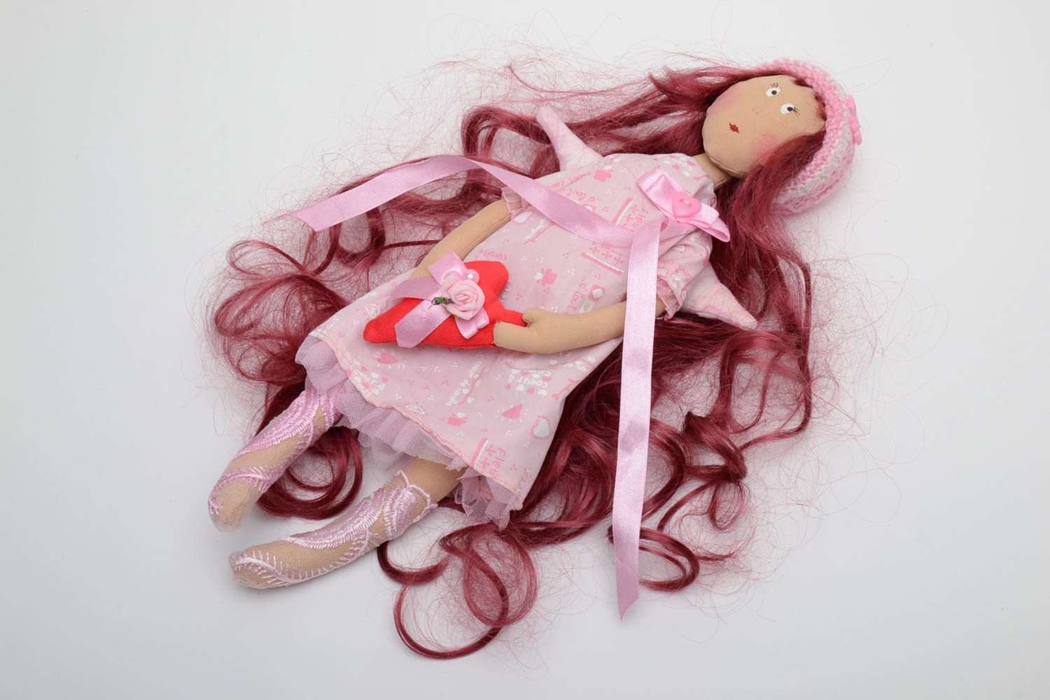 Kollektion Puppe aus Textil foto 2