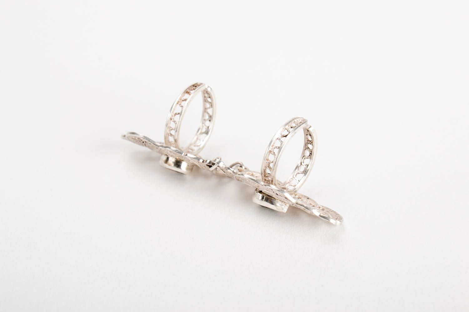 Необычное кольцо украшение ручной работы кольцо из серебра женское кольцо фото 3