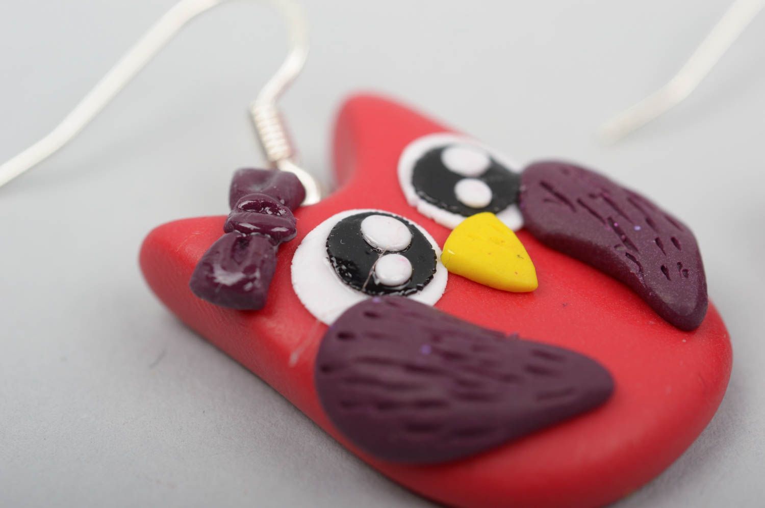 Handmade jewelry dangling earrings kids accessories gift ideas for girl photo 2