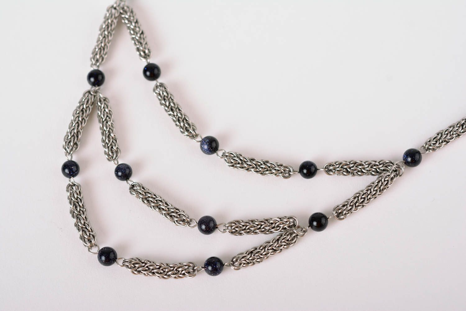 Handmade metal necklace stylish necklace metal jewelry for women fashion jewelry photo 4