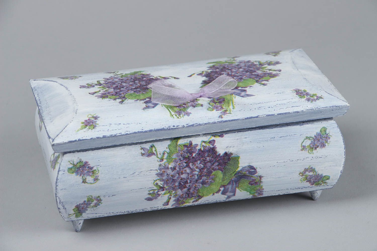 Box Made of Wood Lilac photo 1