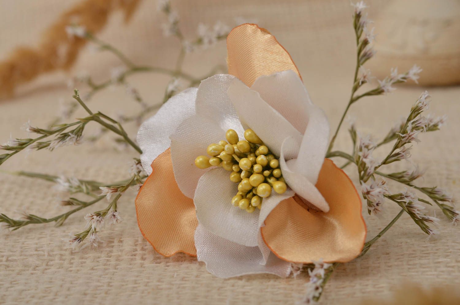 Handmade jewelry flower hair clip fashion accessories flowers for hair  photo 1