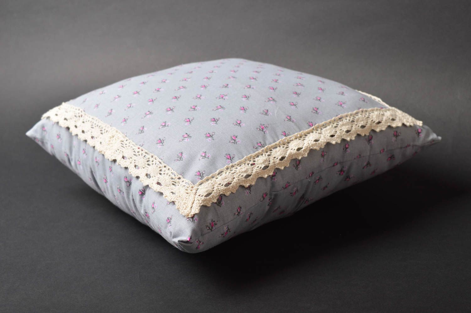 Подушка на диван декоративная подушка ручной работы диванная подушка красивая фото 7