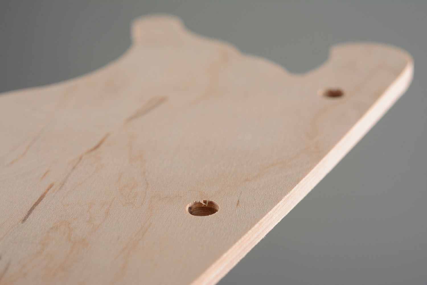 Forme en bois brut Accroche-torchon à décorer photo 5