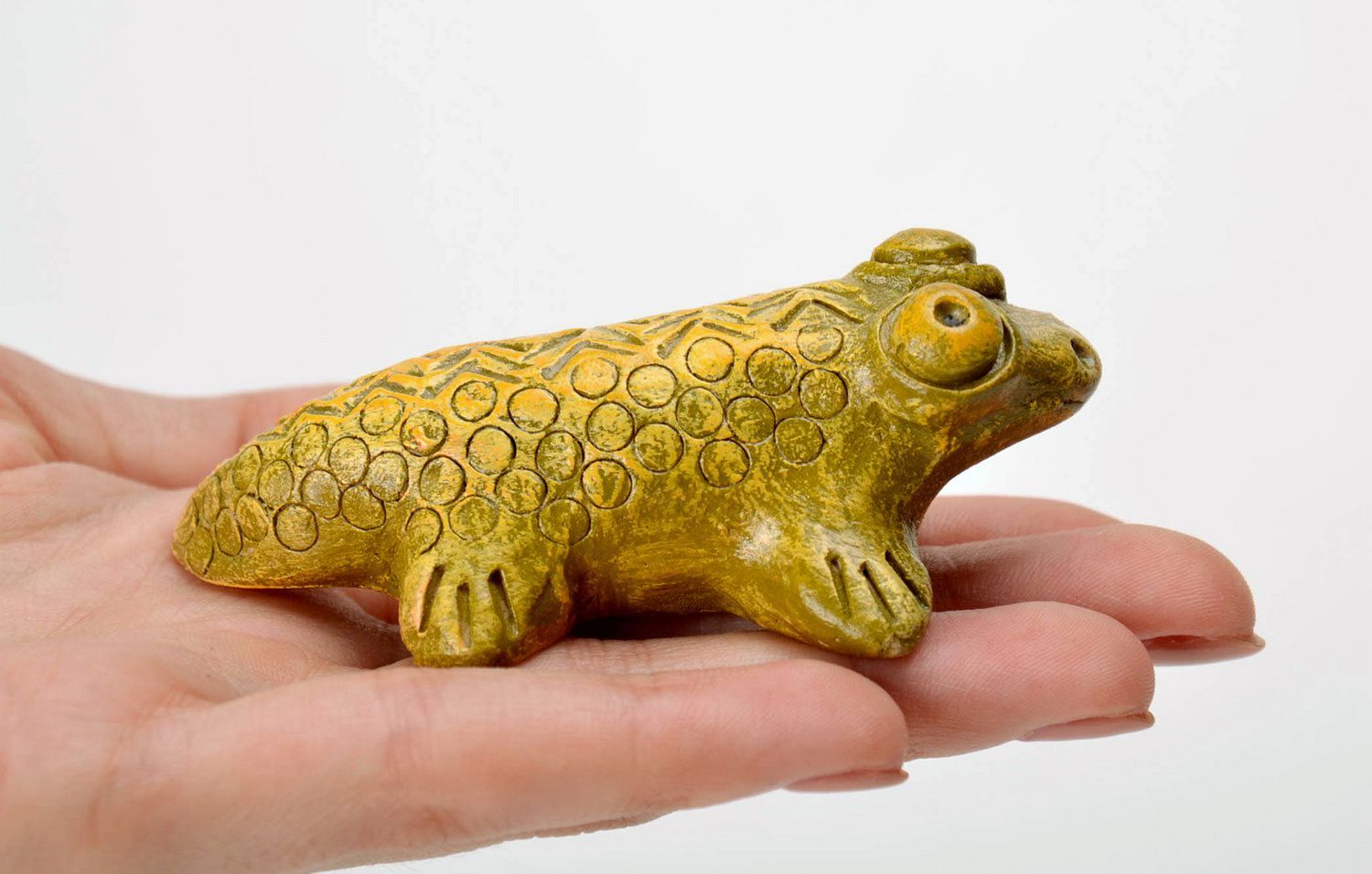 Ceramic statuette Lizard photo 4