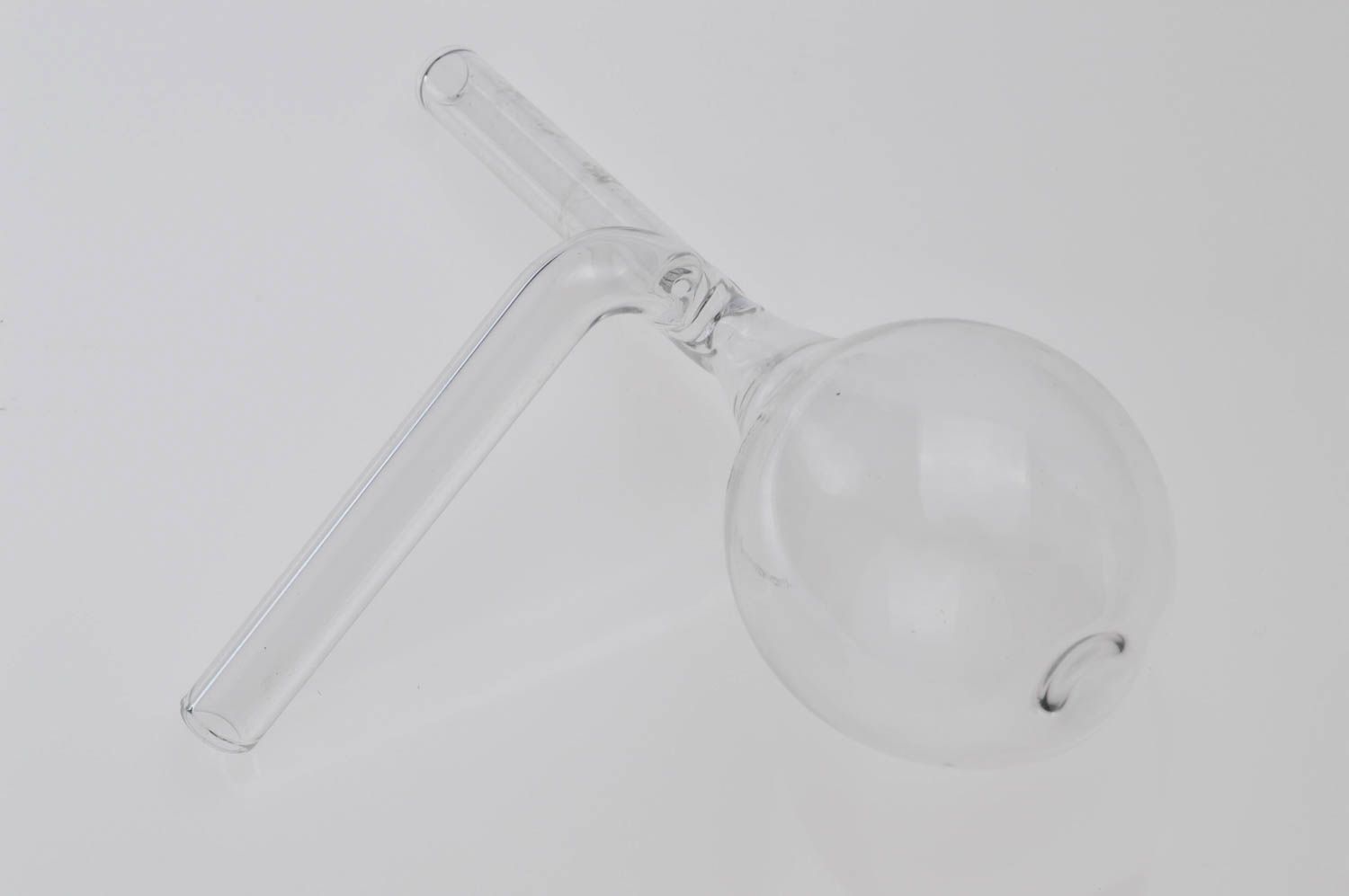 Handmade alcohol dispenser glass bottle glass vial designer glassware  photo 1