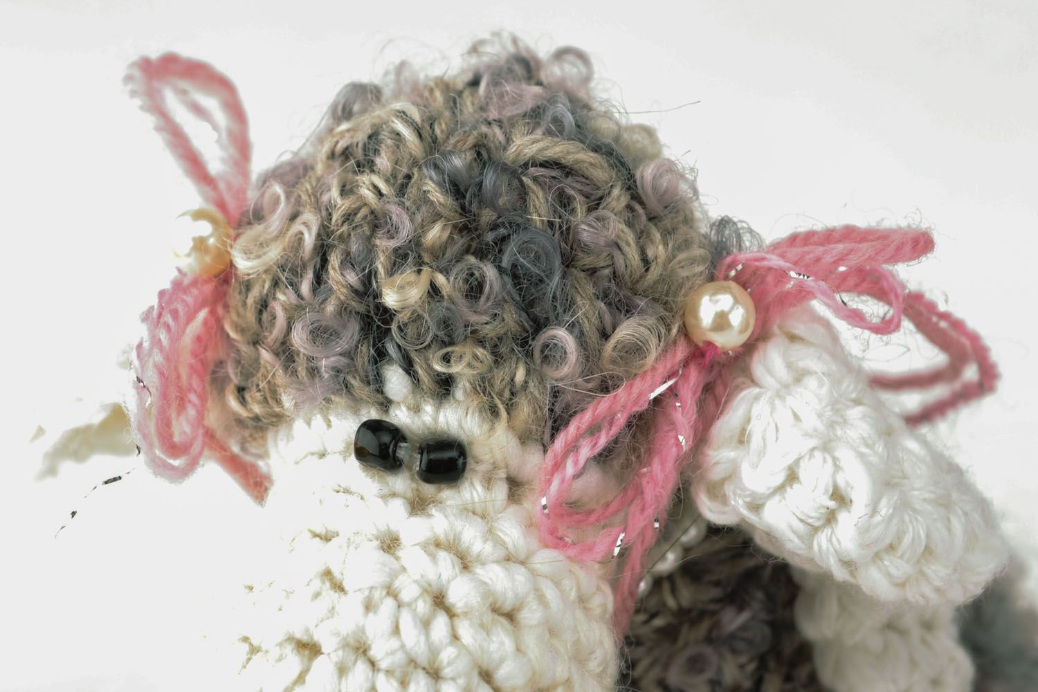 Ensemble de peluches tricotées à la main Moutons  photo 4