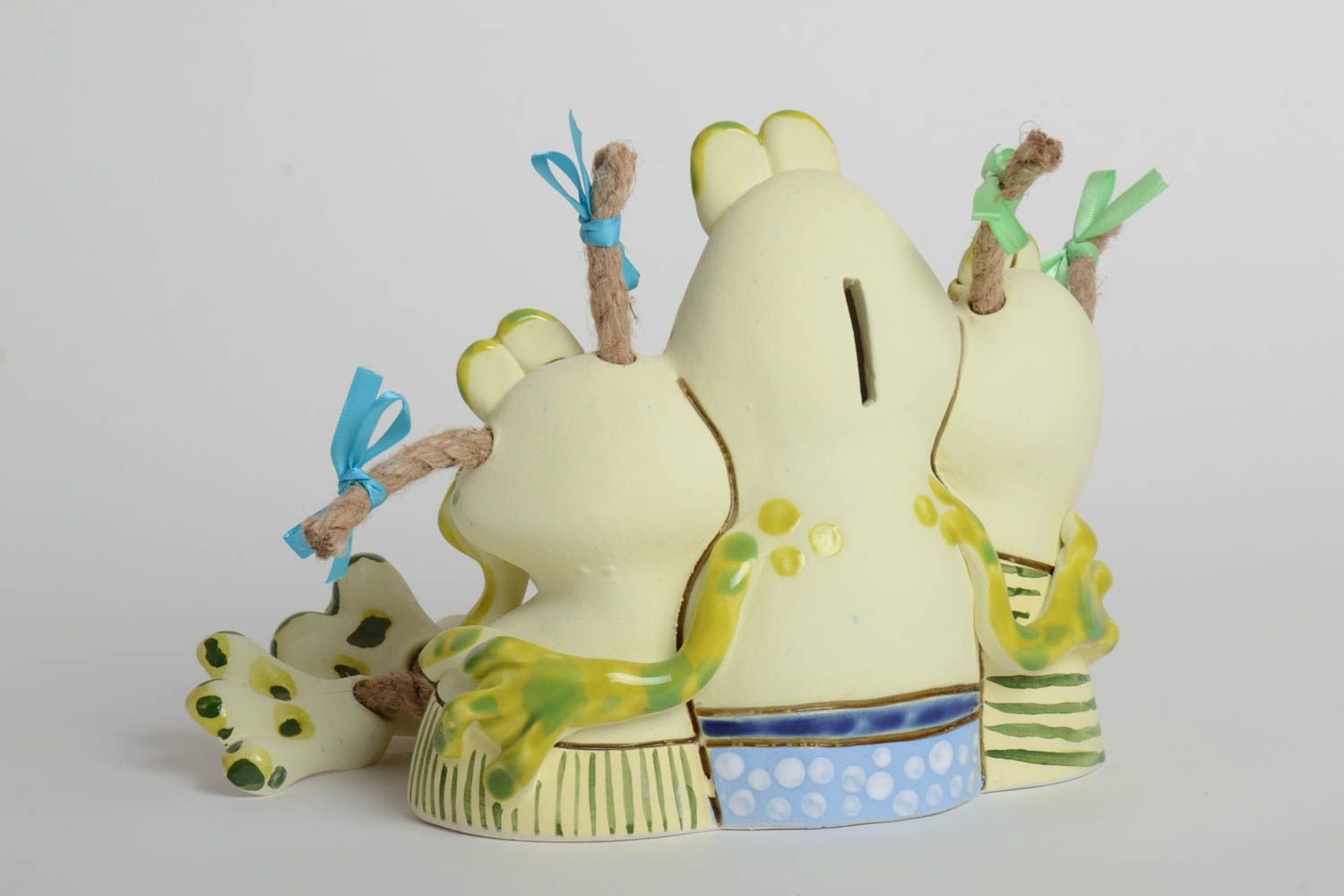 Handgemachte Keramik lustige Sparbüchse Geschenk für Frau ausgefallene Spardose foto 5