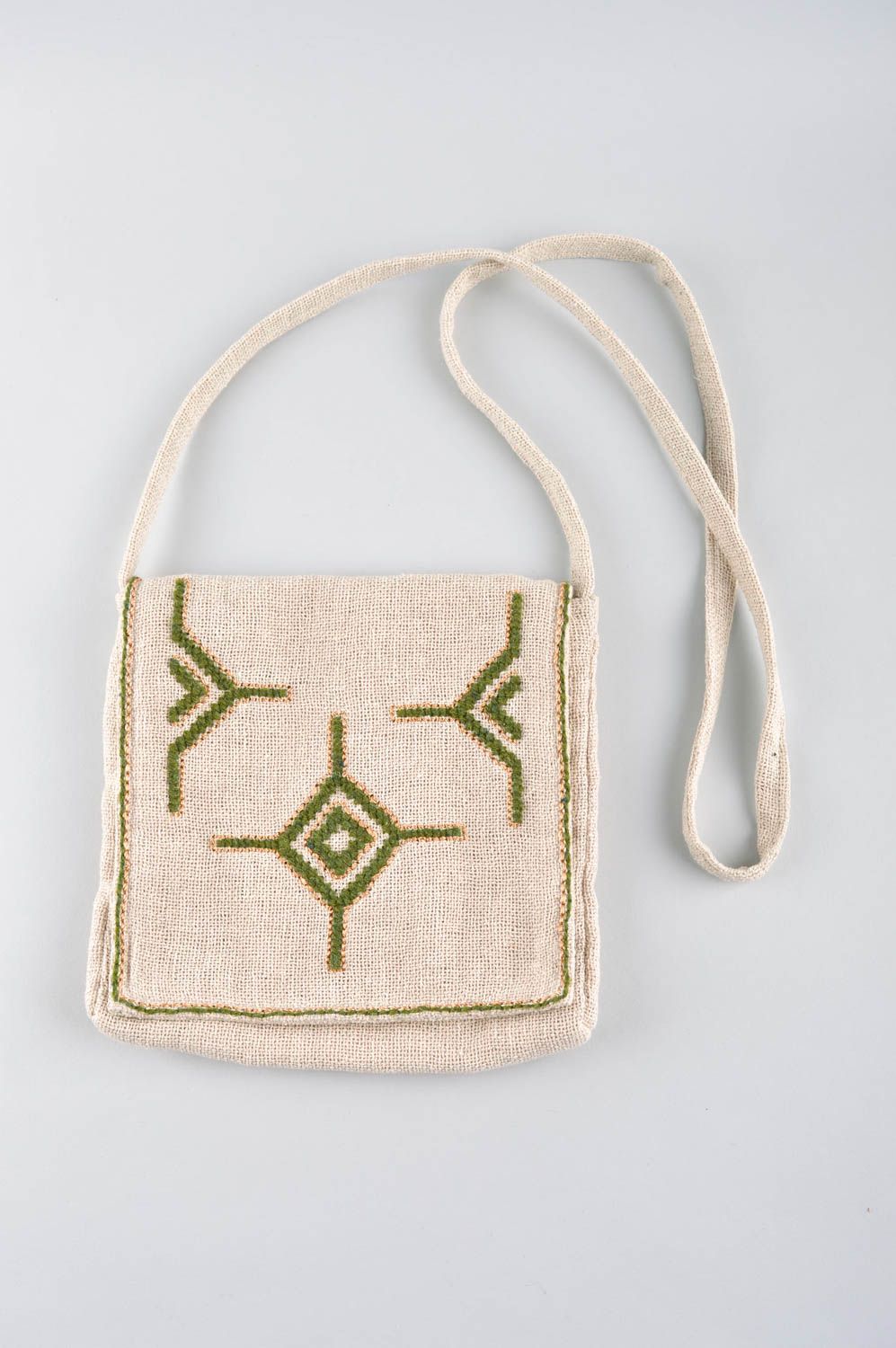 Handmade purse with embroidery ethnic purse stylish handbag elegant purse photo 2