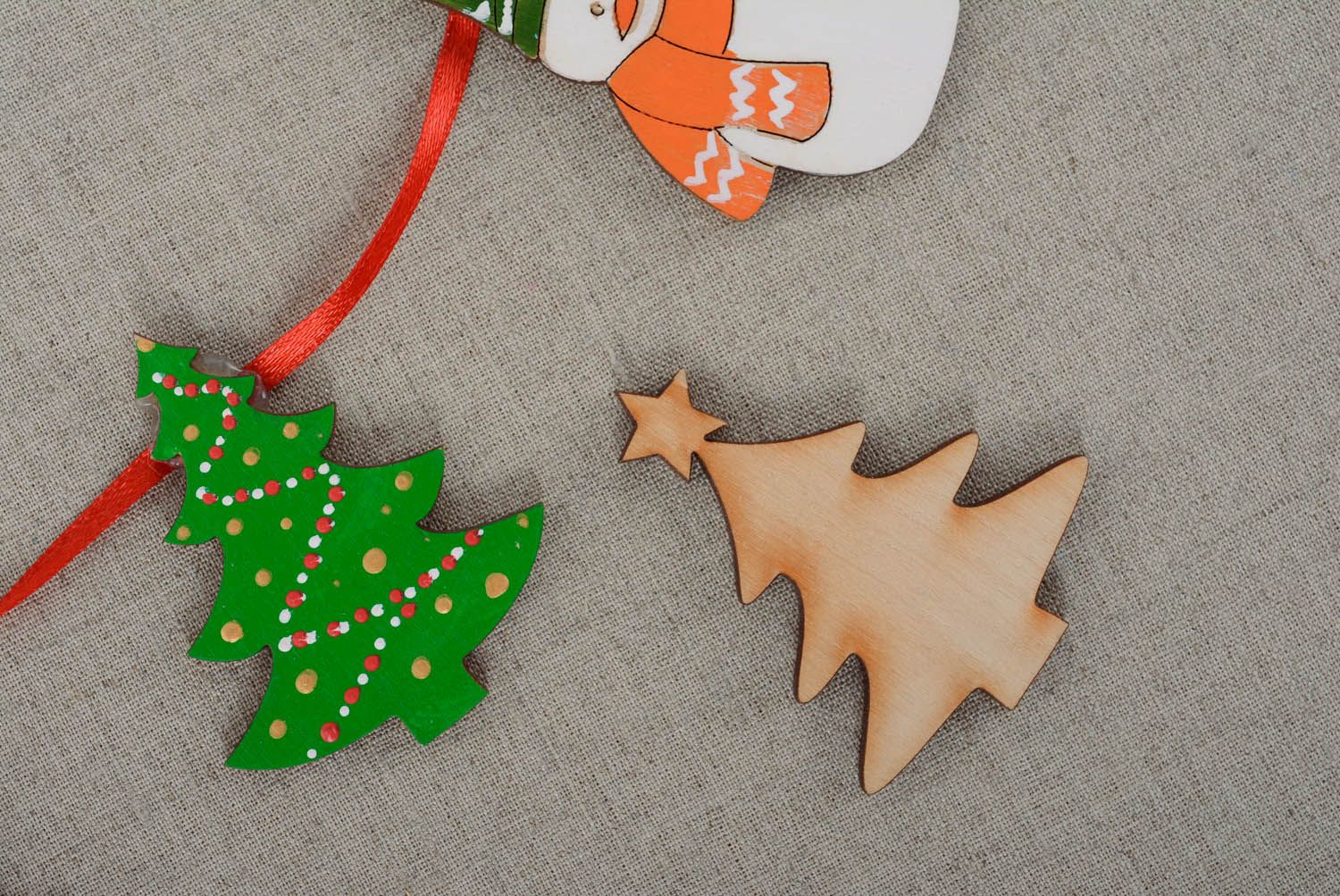 Decorative elements for painting Christmas Tree photo 3