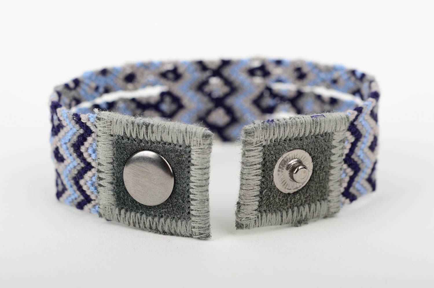 Hippie bracelet handmade friendship bracelet macrame jewelry designer bracelets photo 3