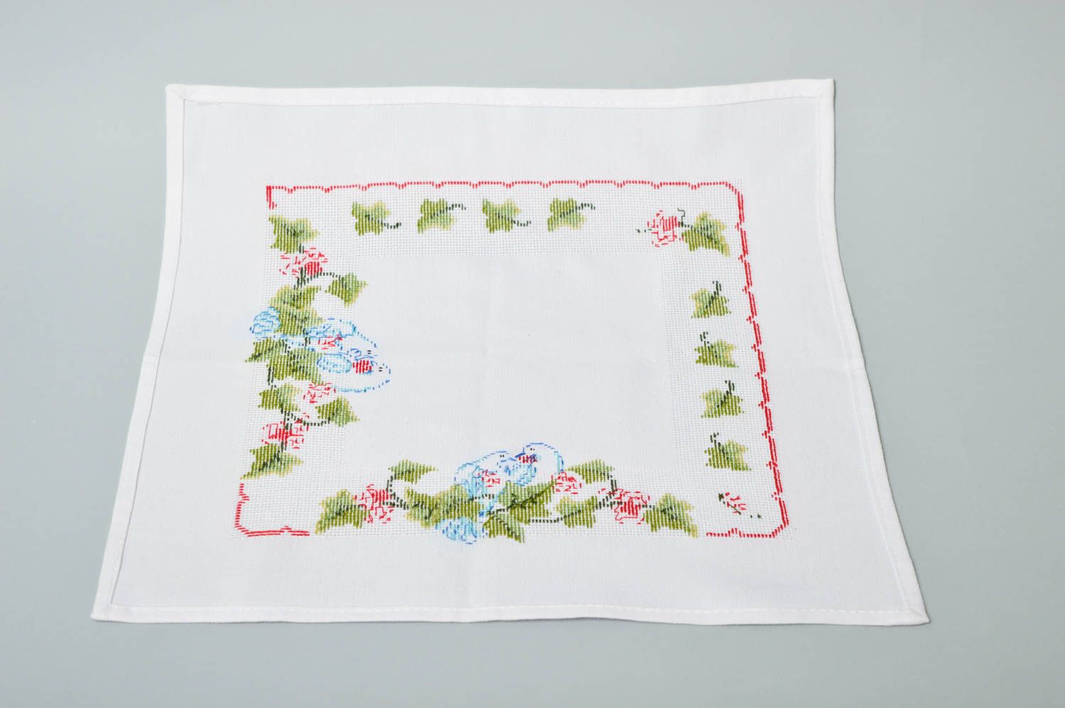 Handmade stylish napkin unusual embroidered napkin designer home textile photo 4