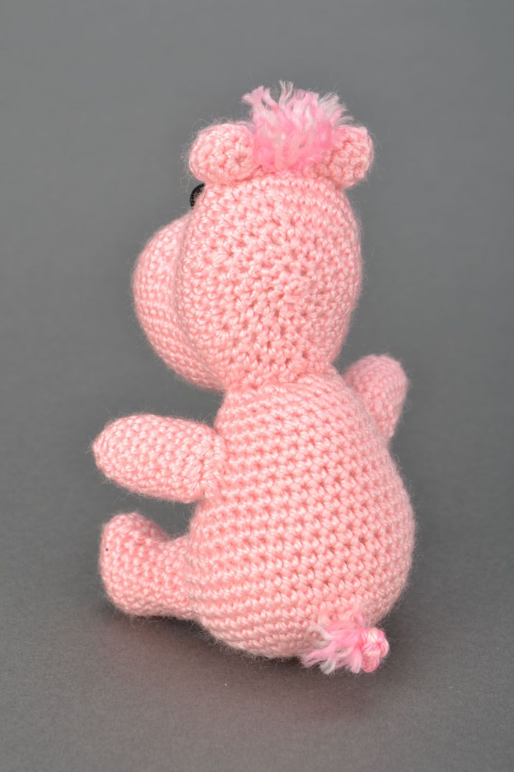 Crocheted toy Hippo photo 5