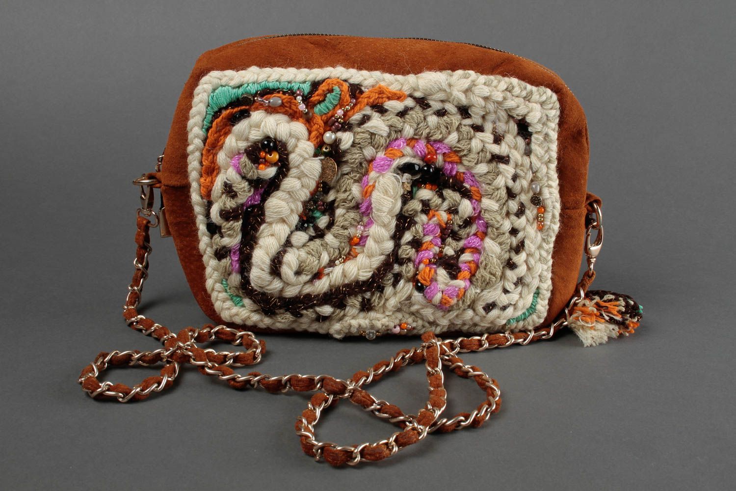 Bolso elegante para mujer artesanal accesorio para mujer moderno regalo original foto 1