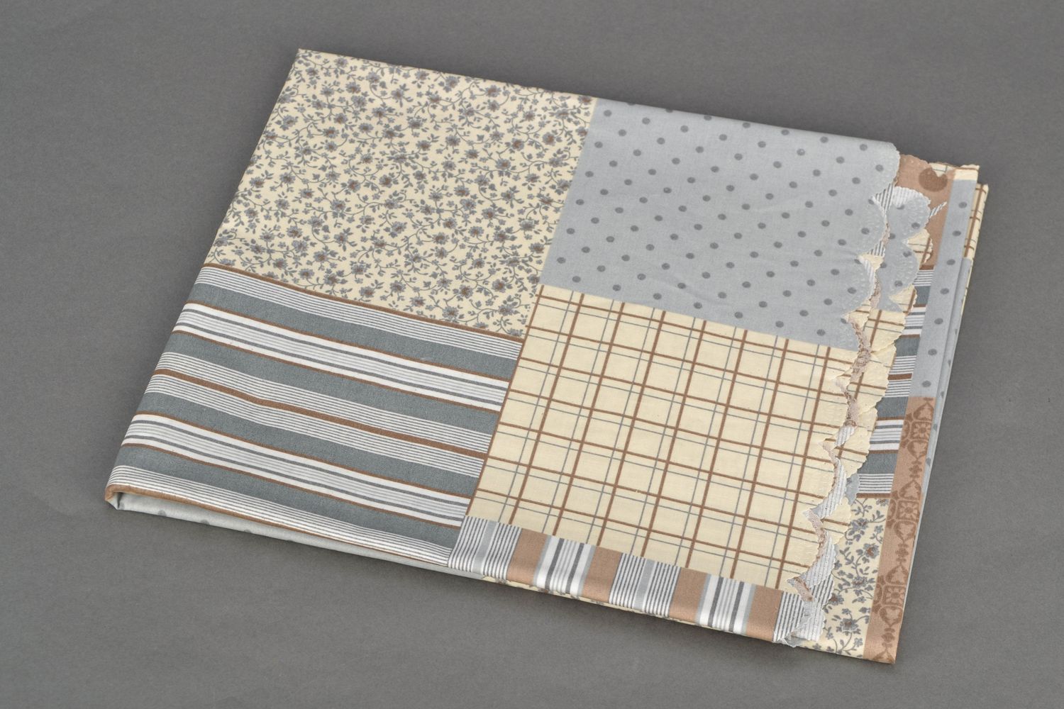 Manteles decorativo para mesa rectangular de dibujo patchwork foto 4