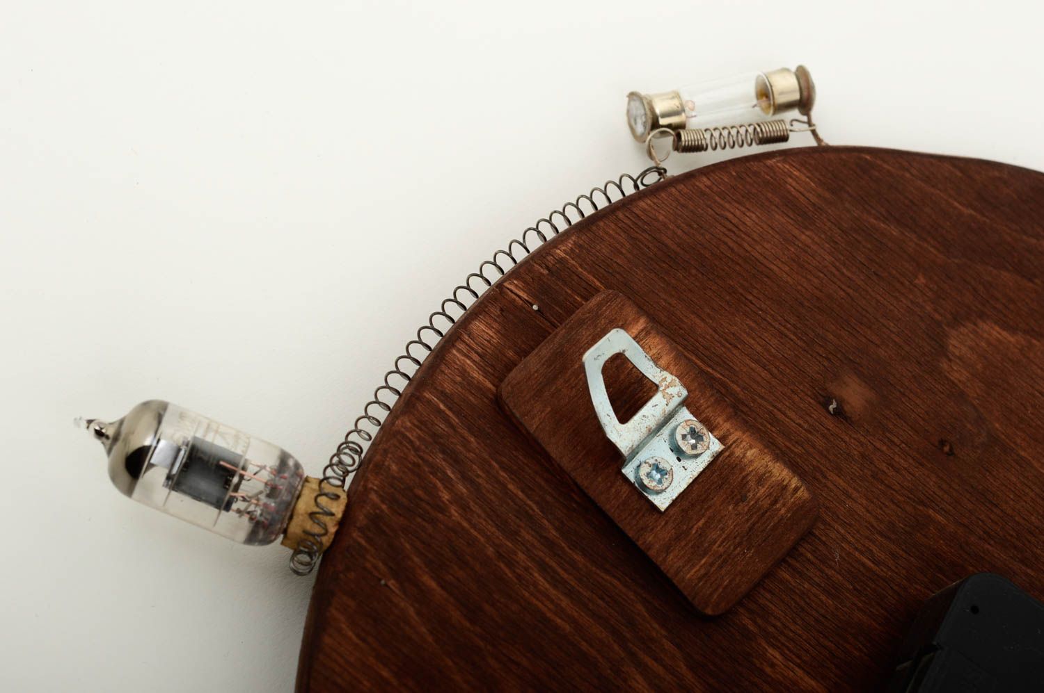 Оригинальные деревянные часы ручной работы настенные часы из дерева модные часы фото 5
