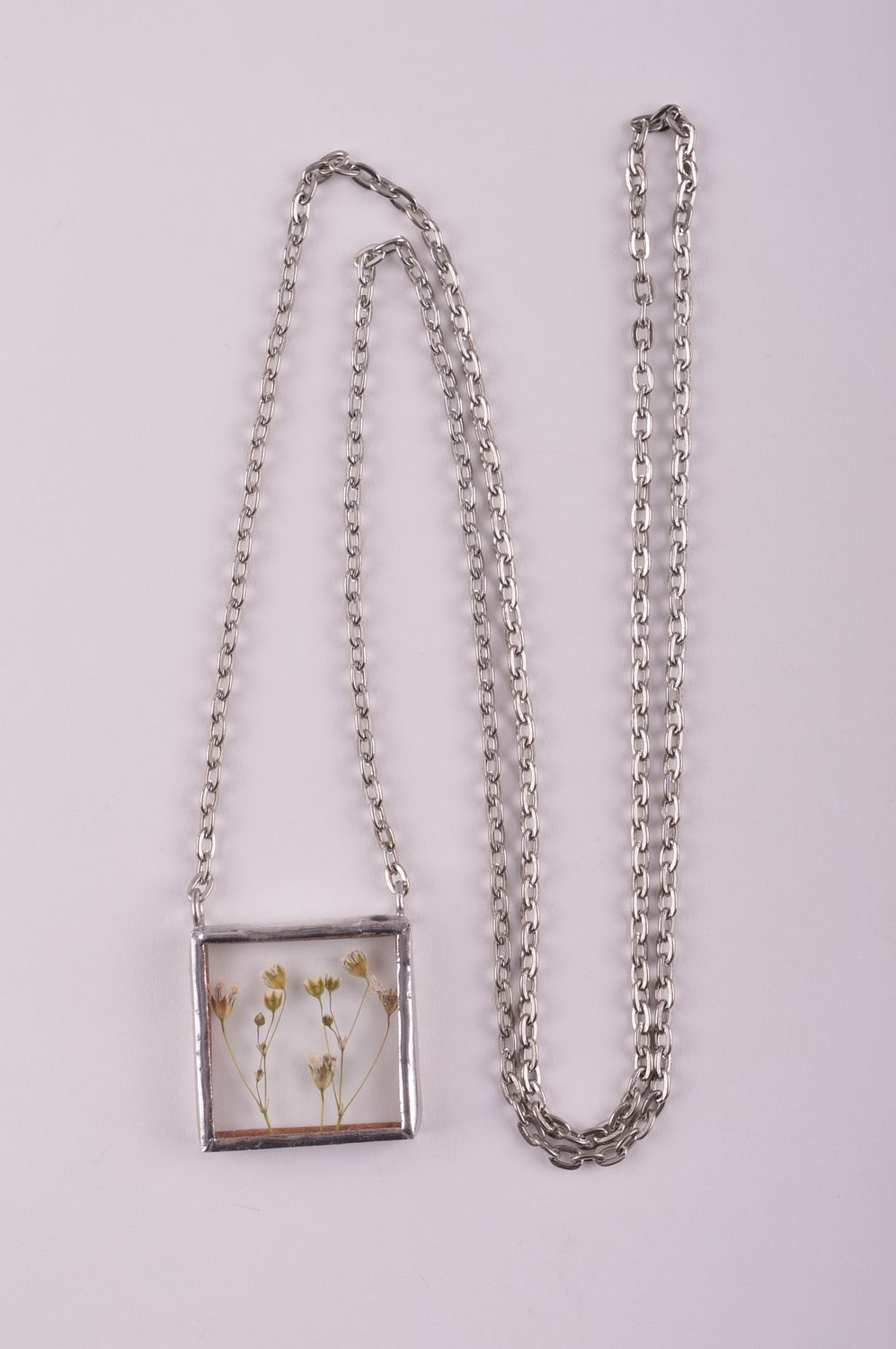 Stylish handmade glass pendant fashion accessories botanical jewelry designs photo 4
