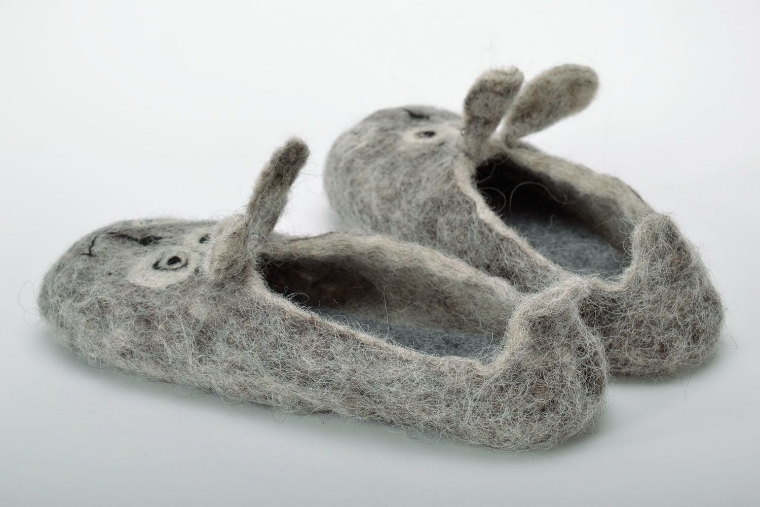 Felted House Slippers photo 3