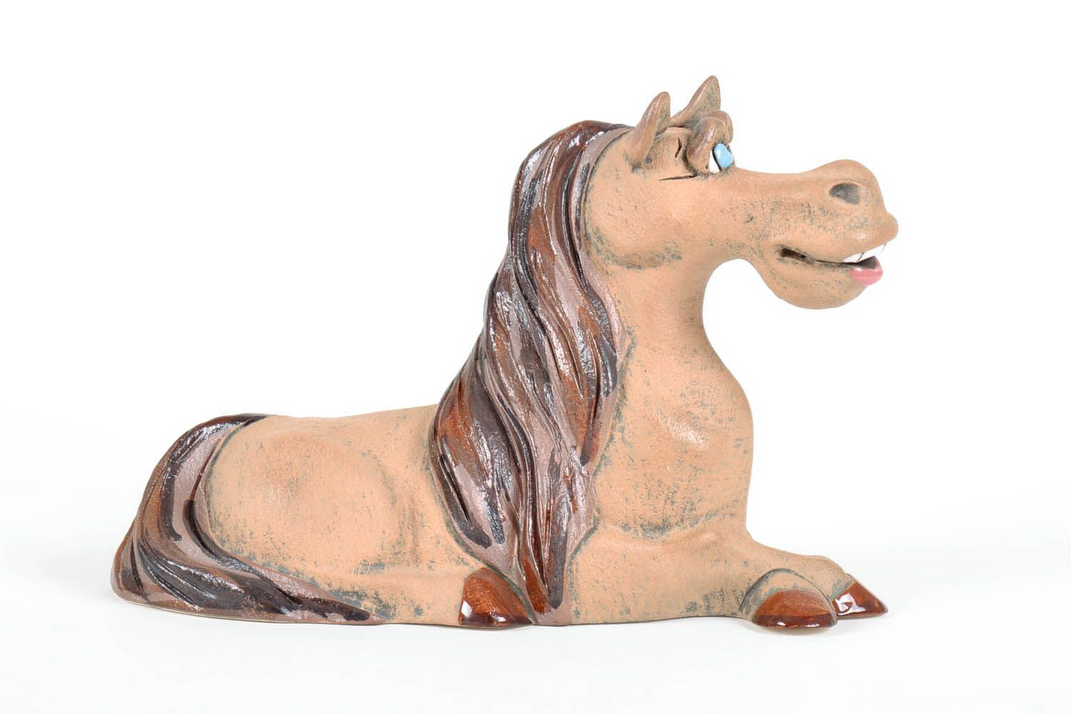 Keramik Spardose Pferd foto 2