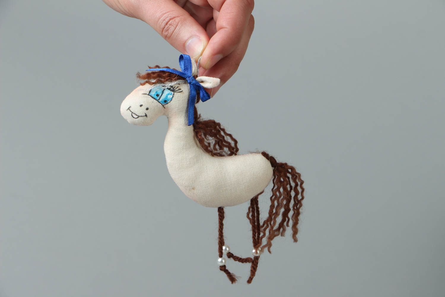 Soft toy with eyelet Horse photo 4
