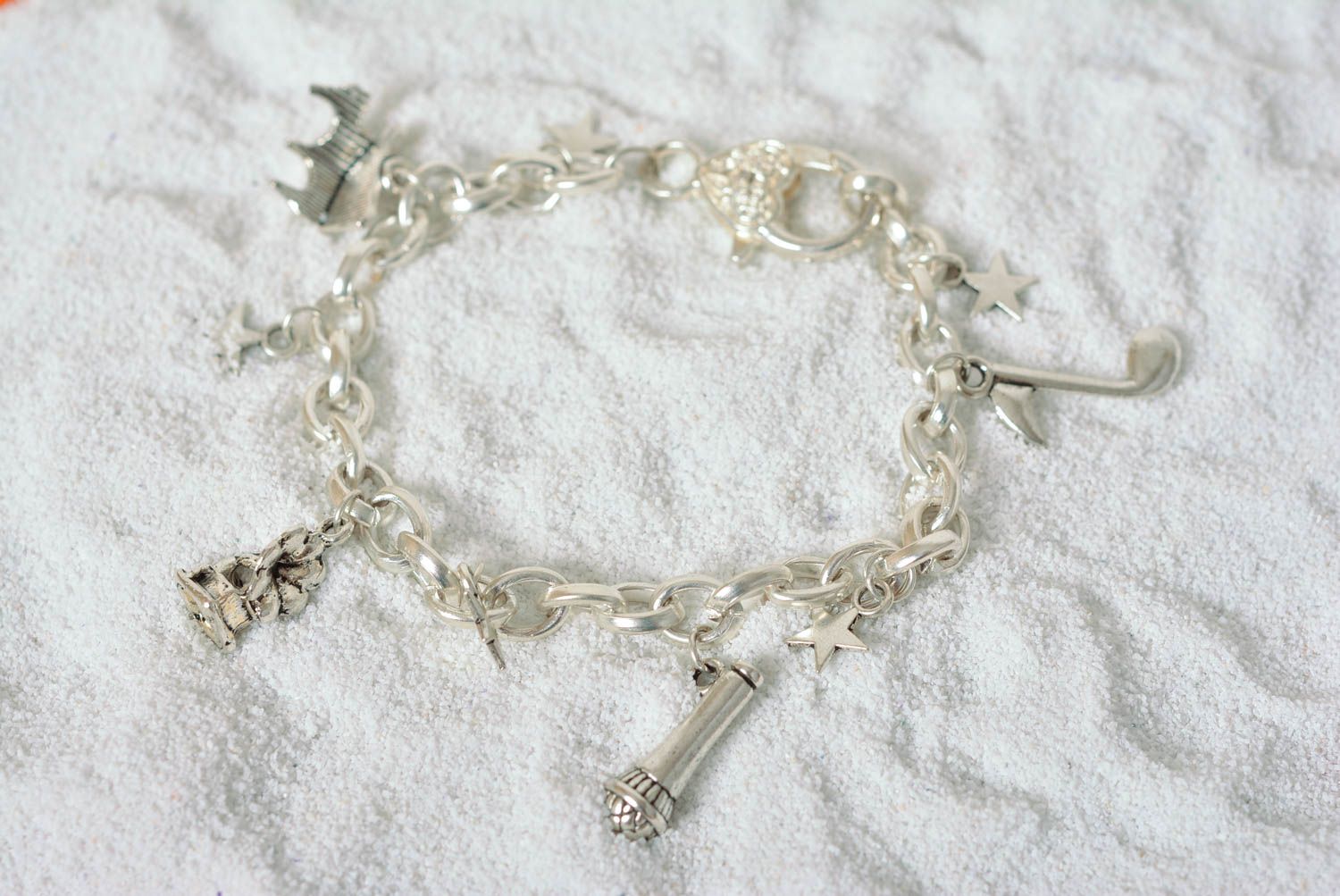 Metal bracelet homemade jewelry designer accessories charm bracelet cool gifts photo 1
