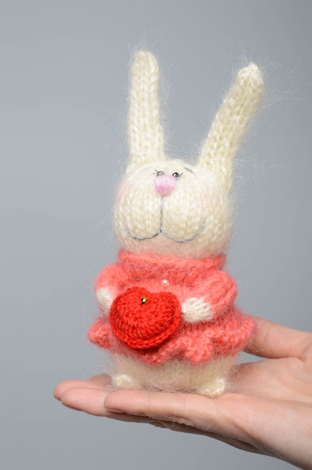 Soft knit toy Rabbit photo 4