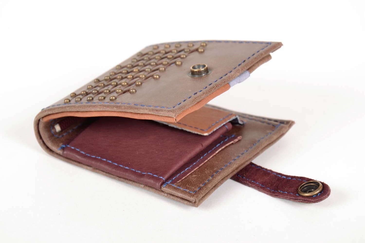 Wallet made ​​of genuine leather photo 4