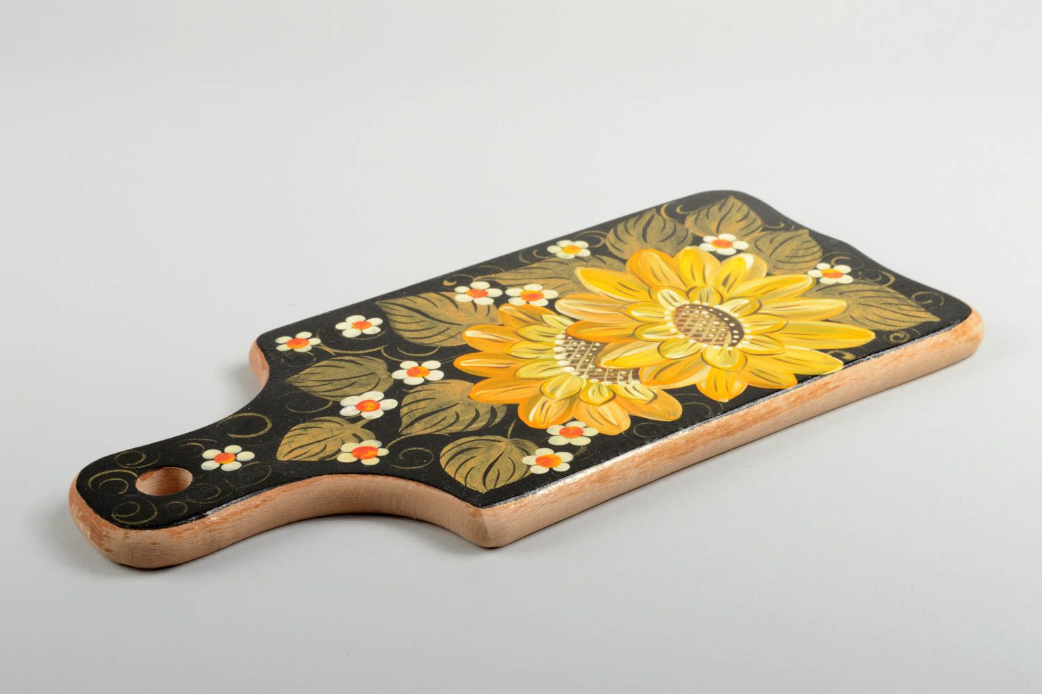 Unusual handmade cutting board stylish designer accessories decorative use only photo 2