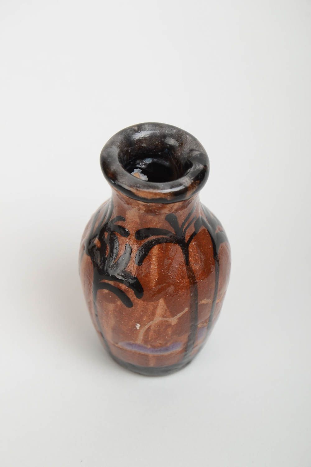 3 inches small porcelain pitcher vase for shelf décor 0,02 lb photo 5