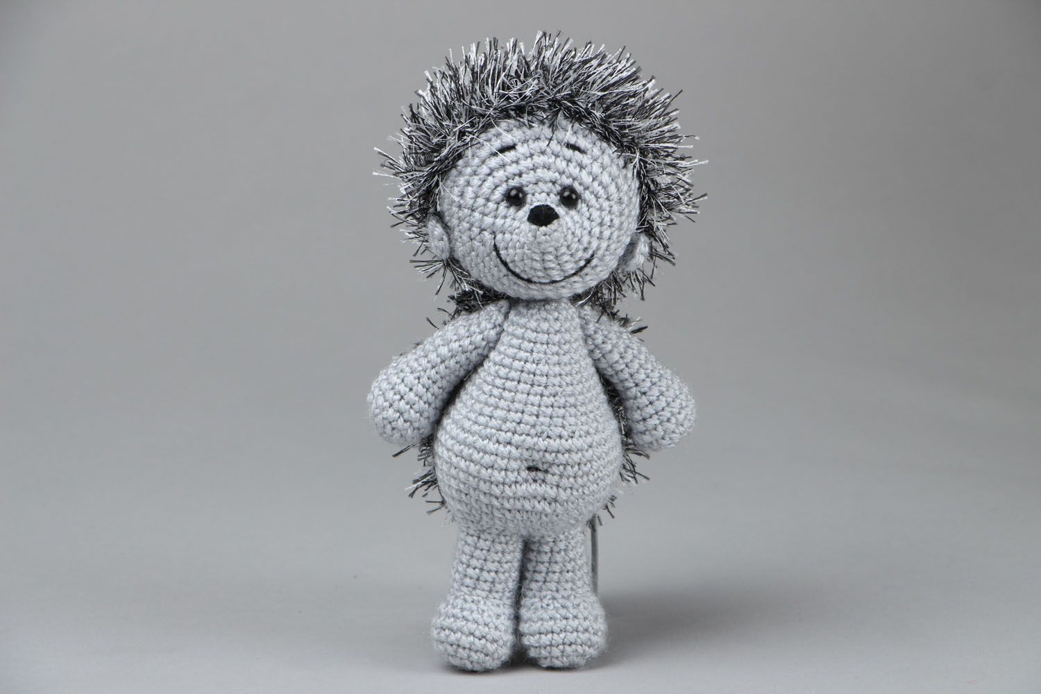 Crochet toy Hedgehog Kaplya photo 1
