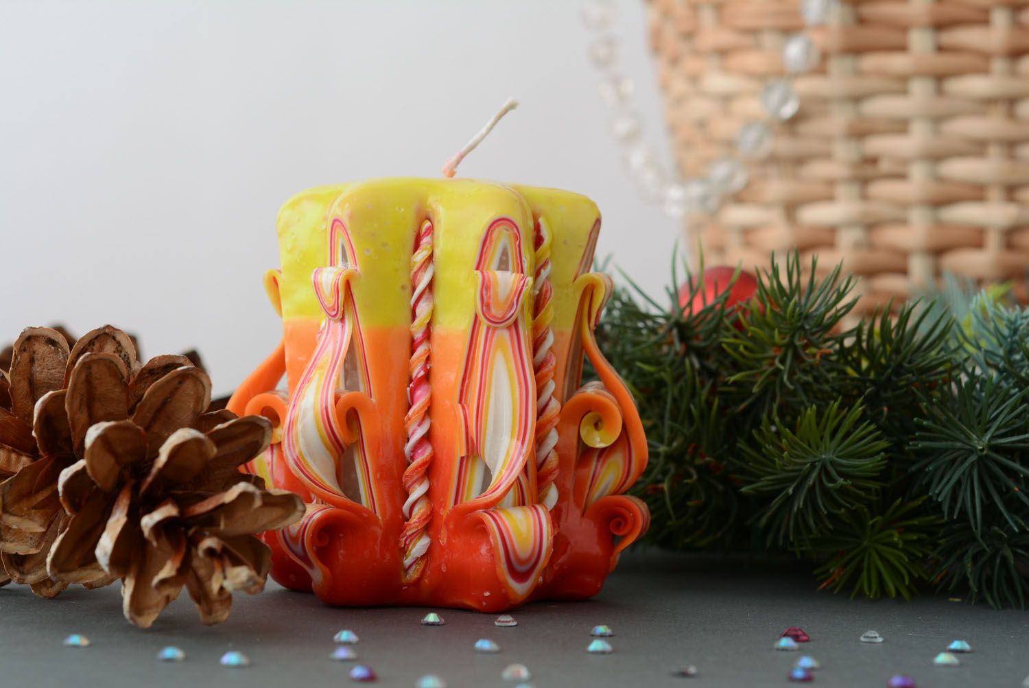 Handmade Kerze-Kerzenhalter foto 1
