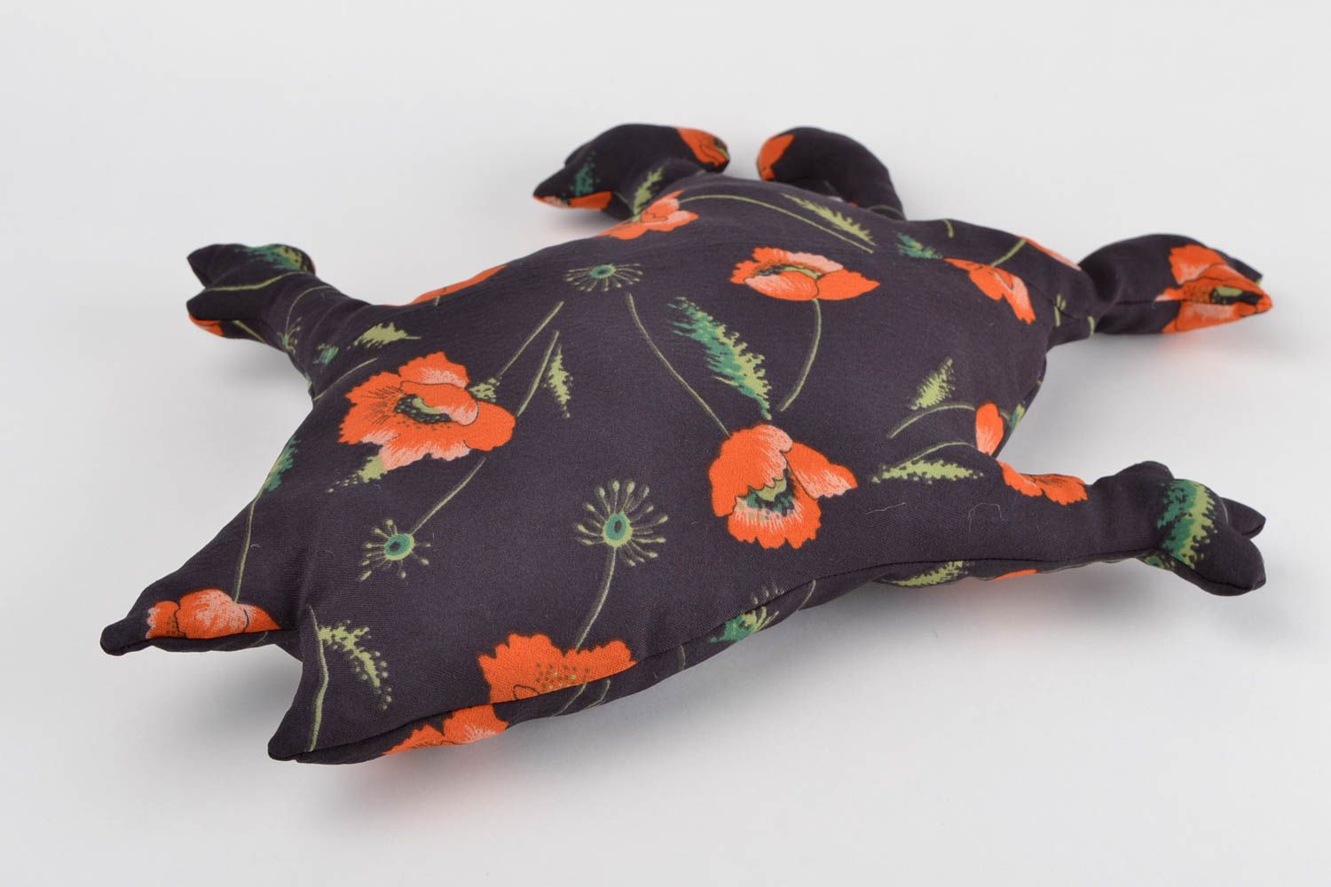 Kuschelkissen Kinder handmade Stofftier Kissen Geschenk Idee Haus Deko bunt foto 5