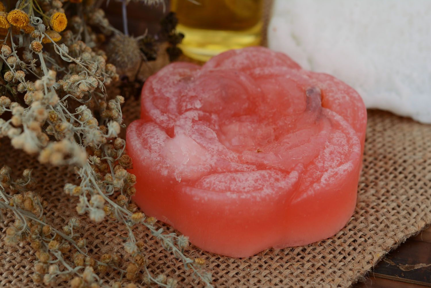 Natural soap with sugar photo 4