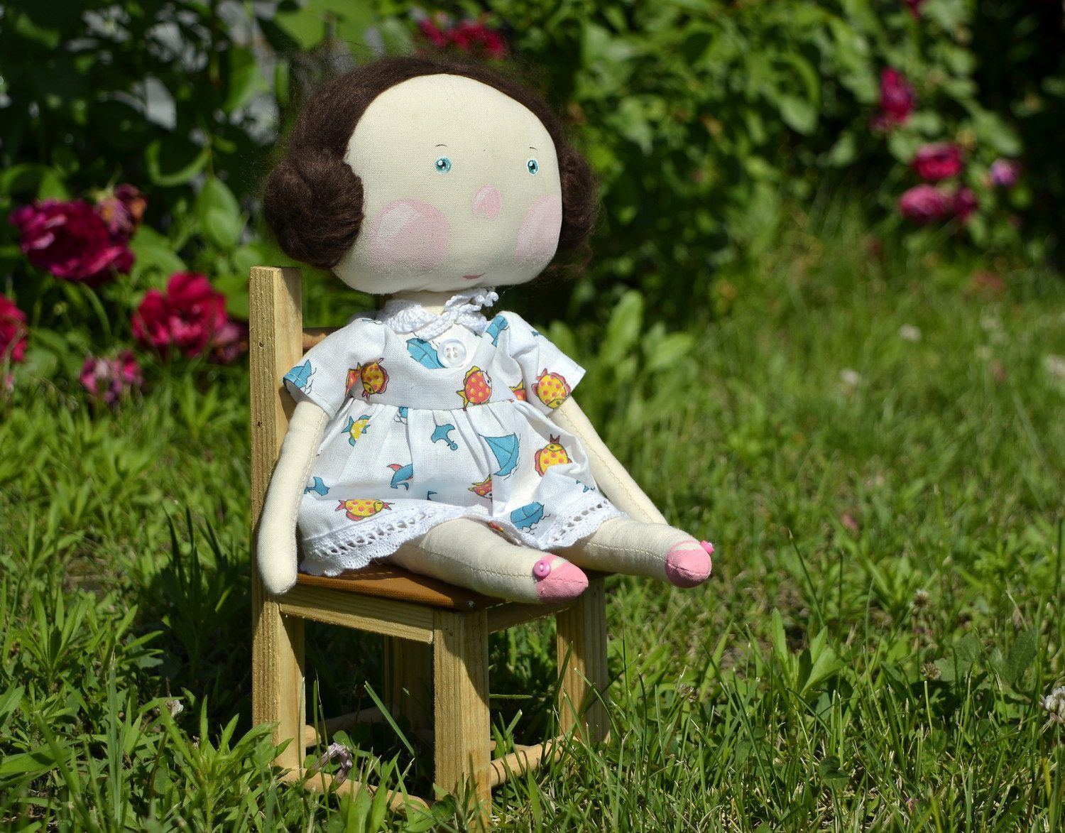 Handmade Tilde doll photo 5