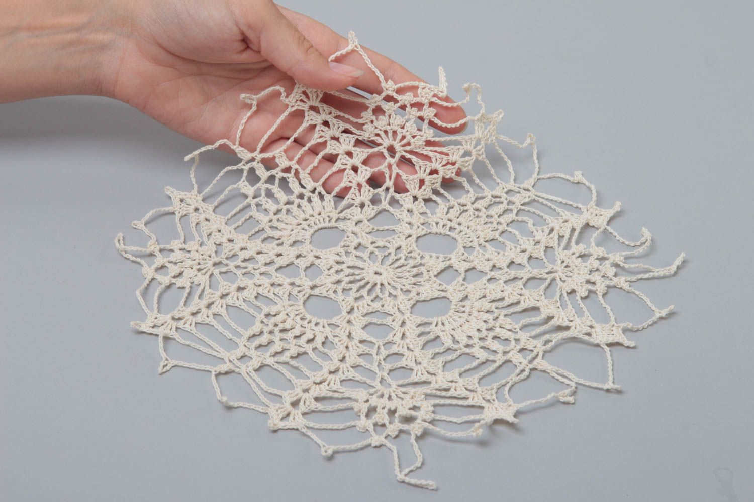 Handmade napkin designer napkin crochet napkin decor ideas gift for women photo 5