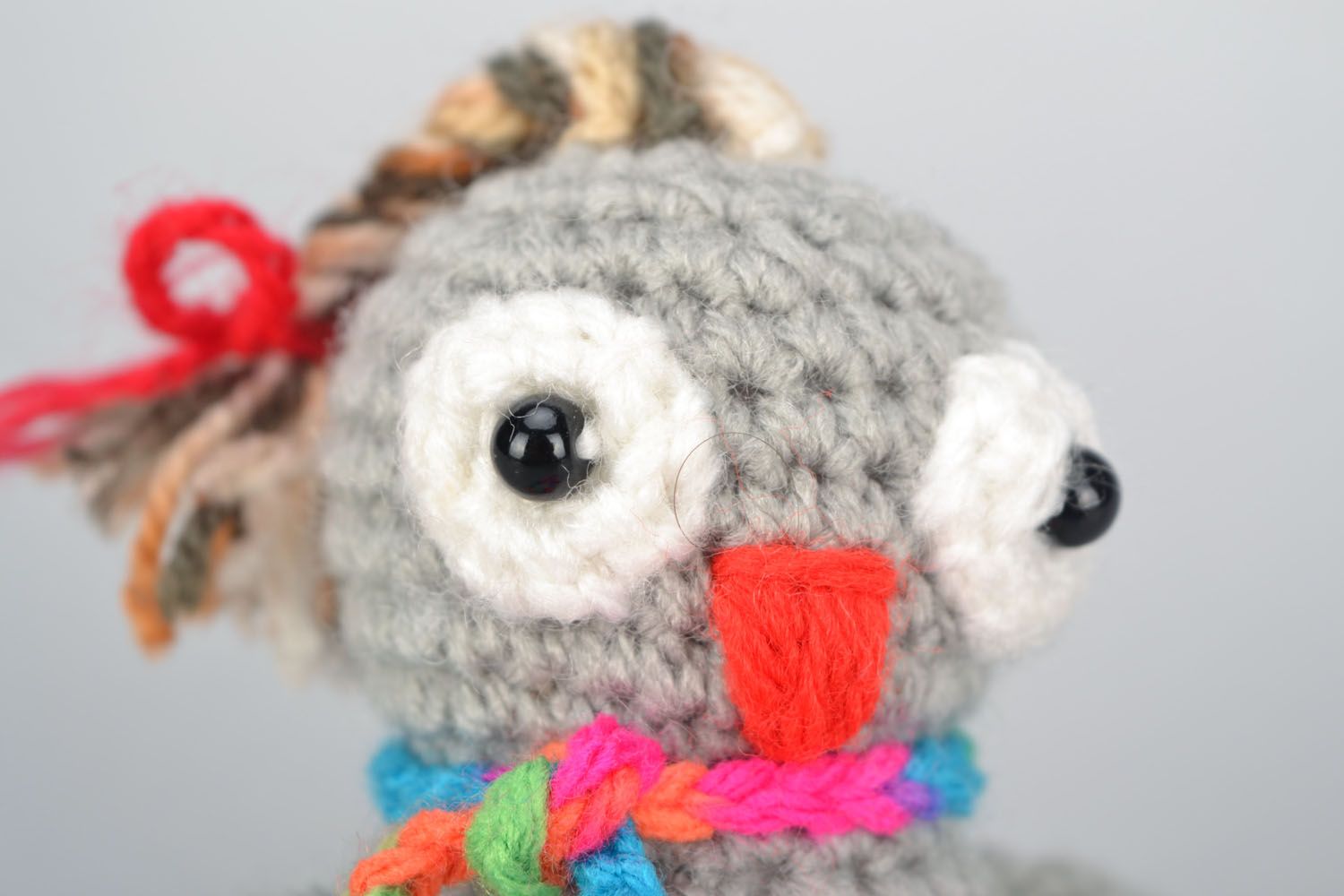 Handmade crochet toy Owl photo 3