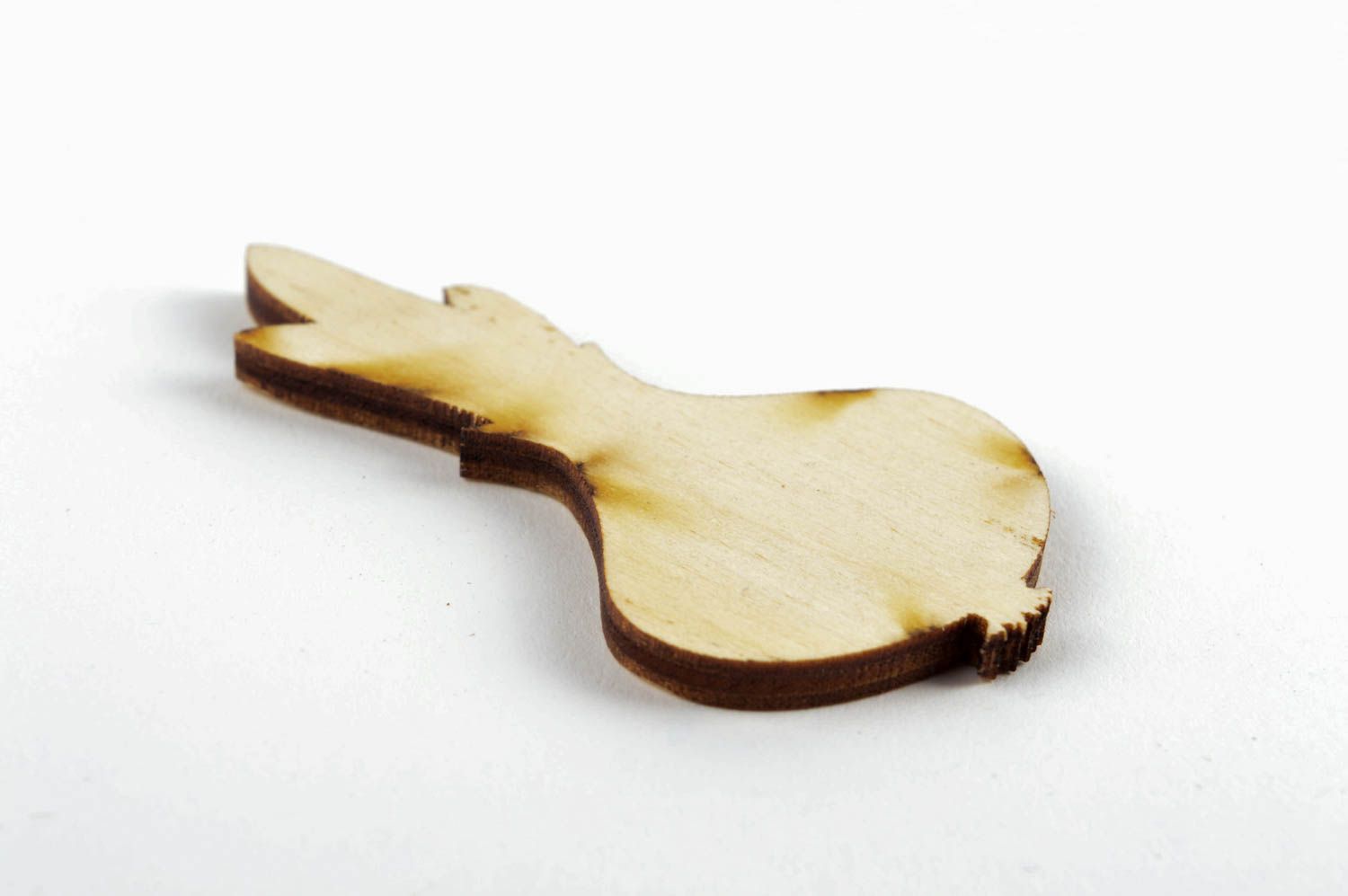 Forme en bois fait main Forme pour scrapbooking Loisirs créatifs oignon photo 4