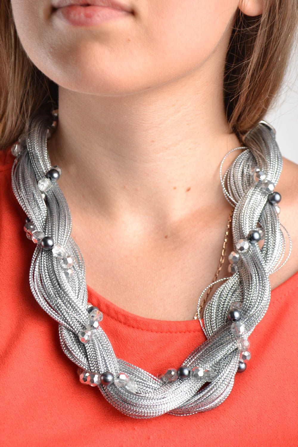 Halsketten Damen Modeschmuck Ketten Collier Kette exklusiver Schmuck massiv foto 1