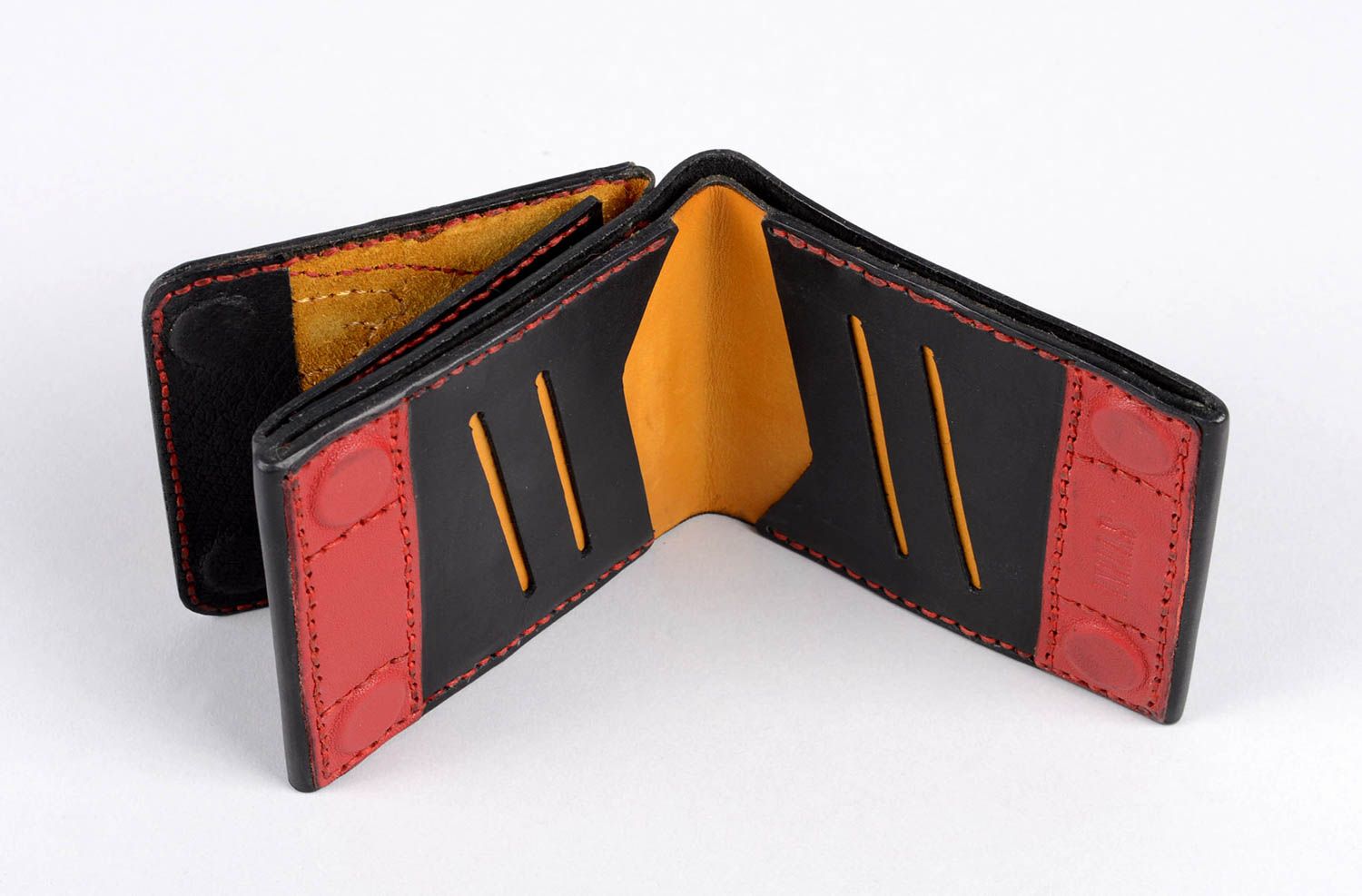 Handmade wallet designer purse for men leather wallet for women gift ideas photo 3