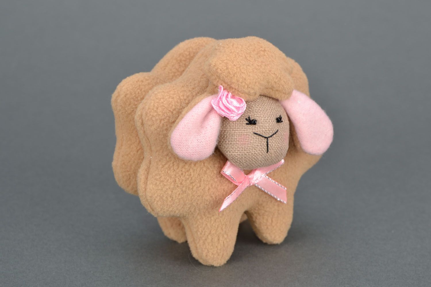 Homemade soft toy Sheep photo 1