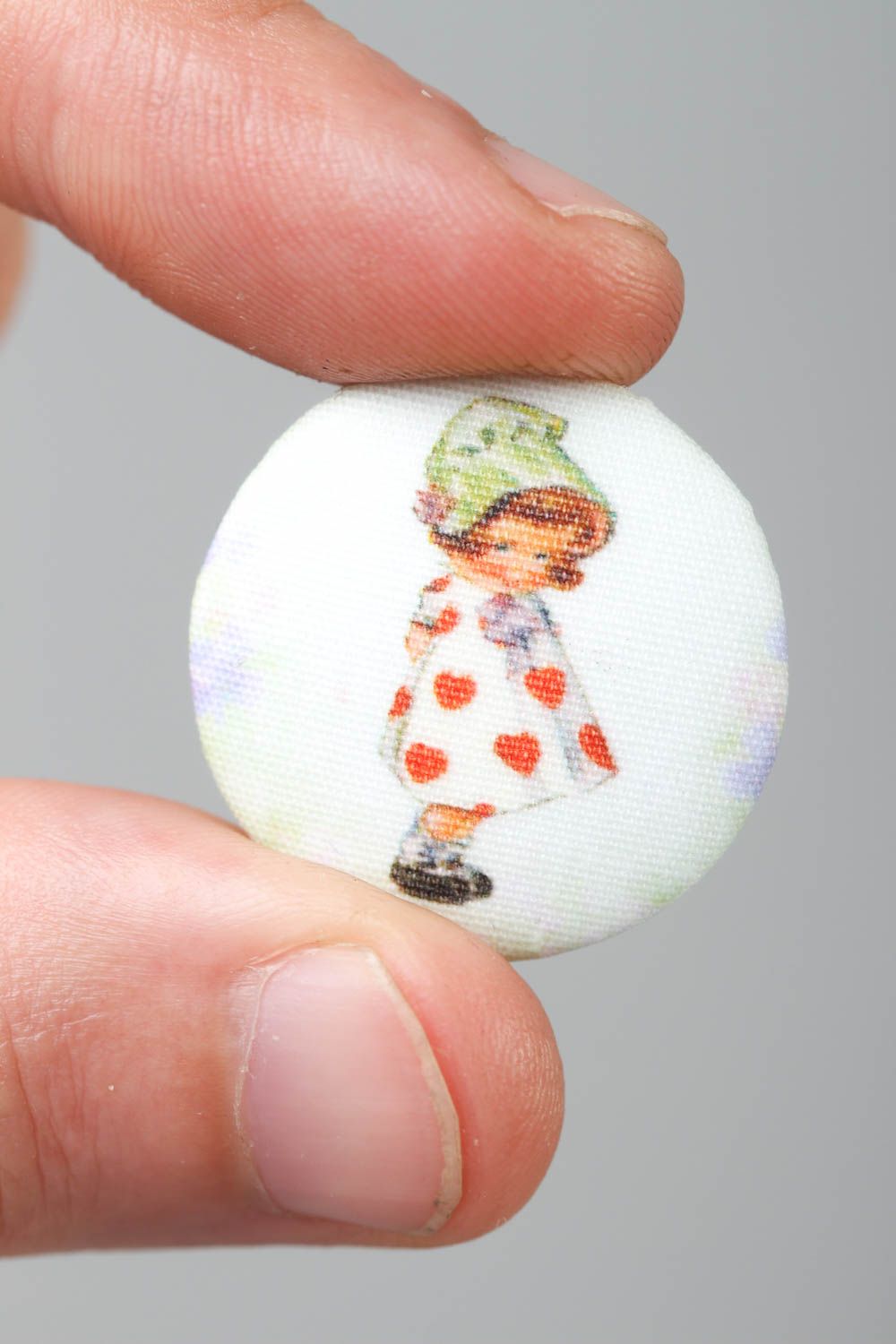 Material para manualidades artesanal accesorio para ropa botón infantil foto 5