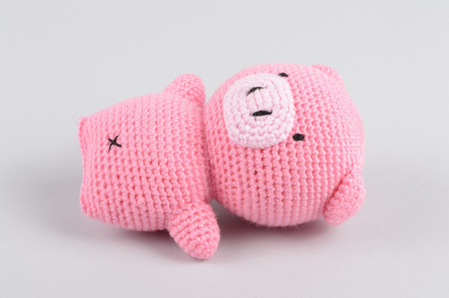 Unusual handmade crochet toy childrens toys beautiful soft toy small gifts photo 2
