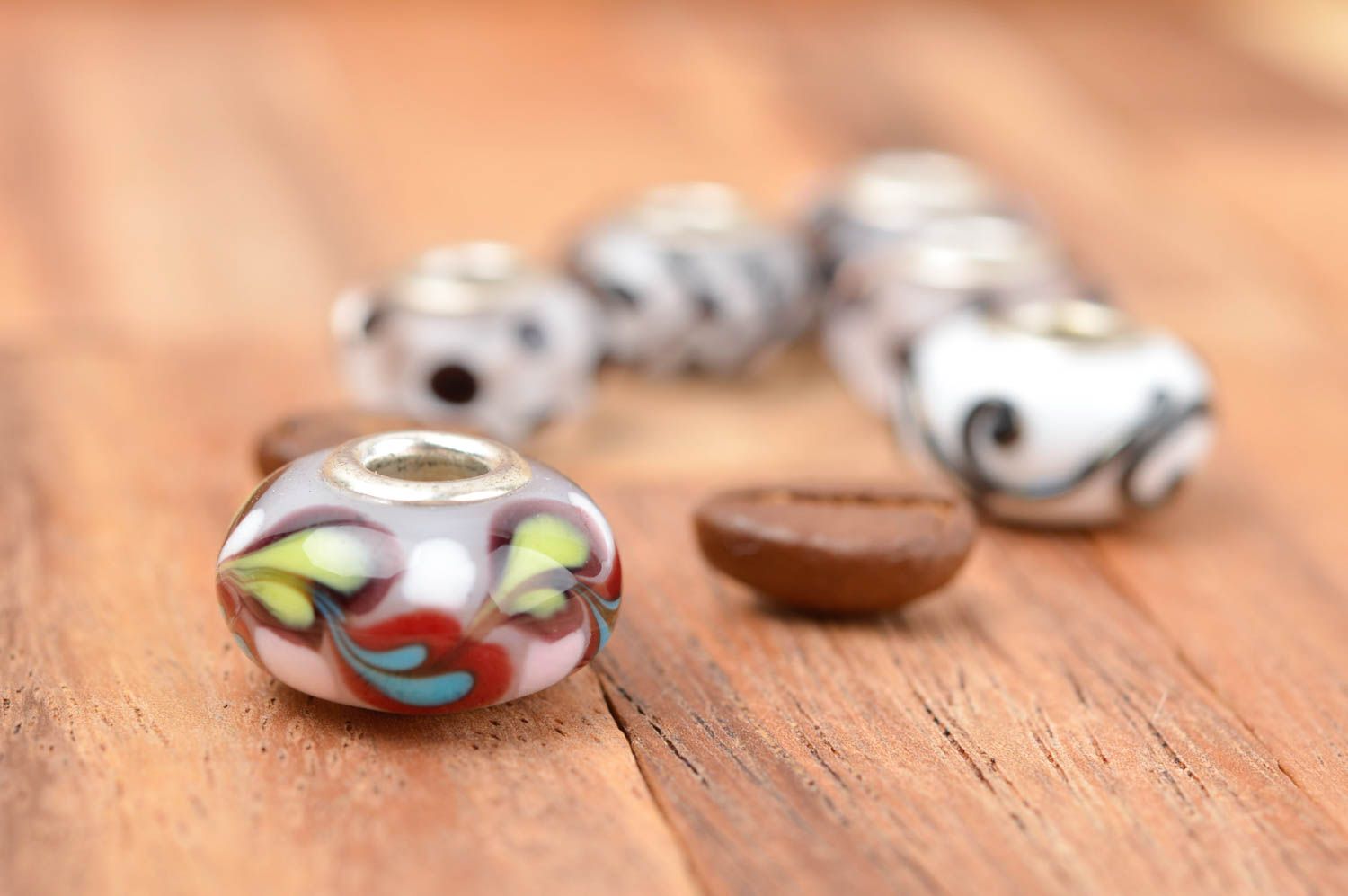 Handmade fittings glass beads designer accessory fittings for jewelry photo 1