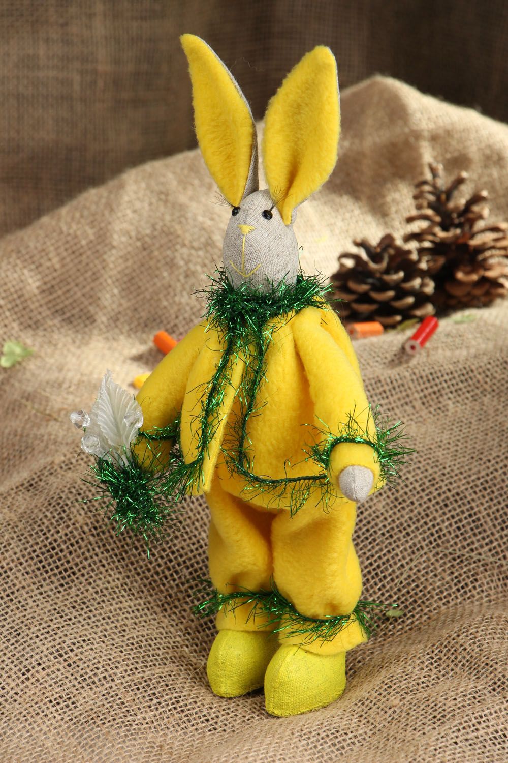 Soft Christmas toy Bunny photo 5