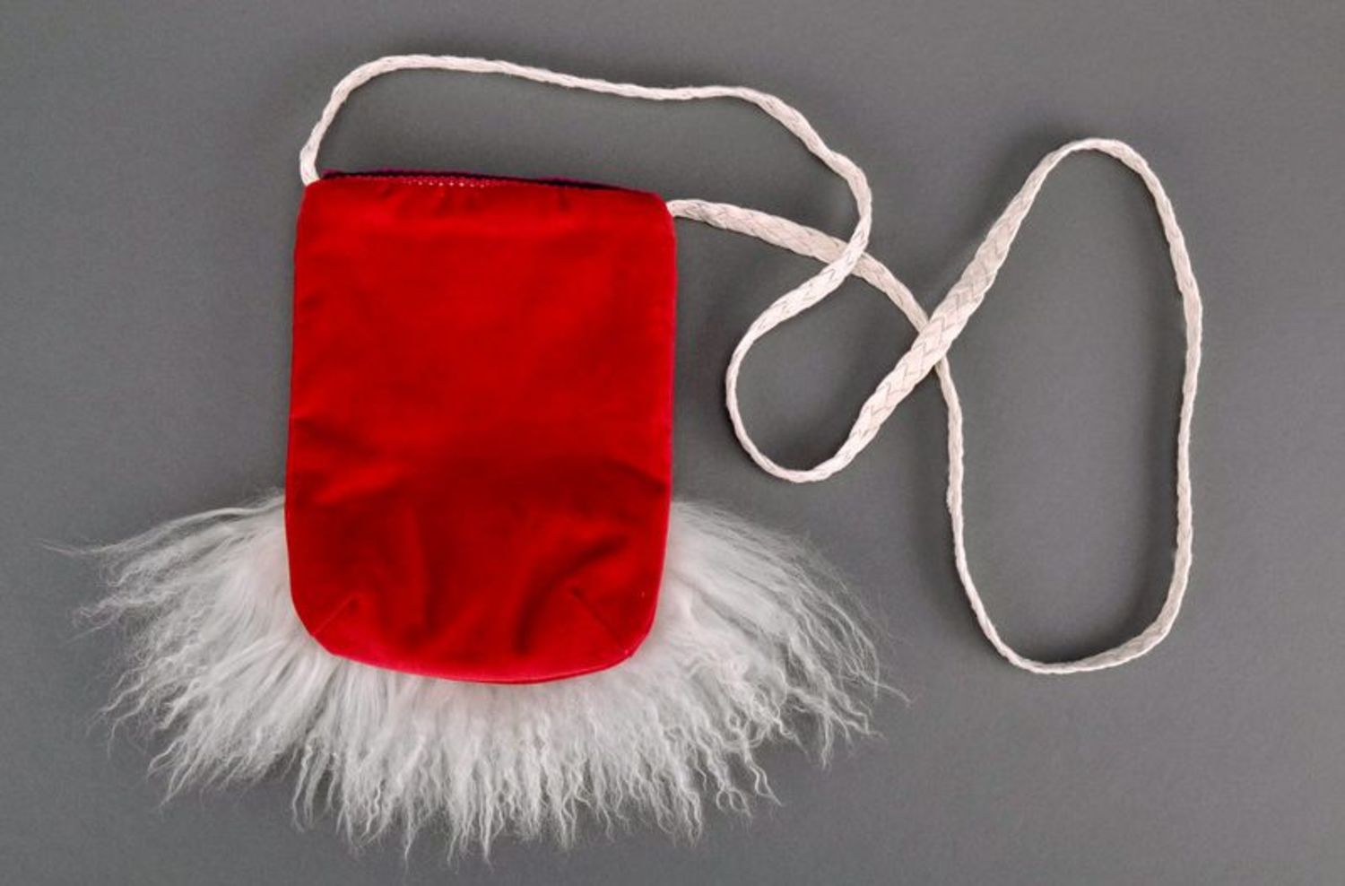 Handgemachte ethnische Schultertasche aus Textil foto 1