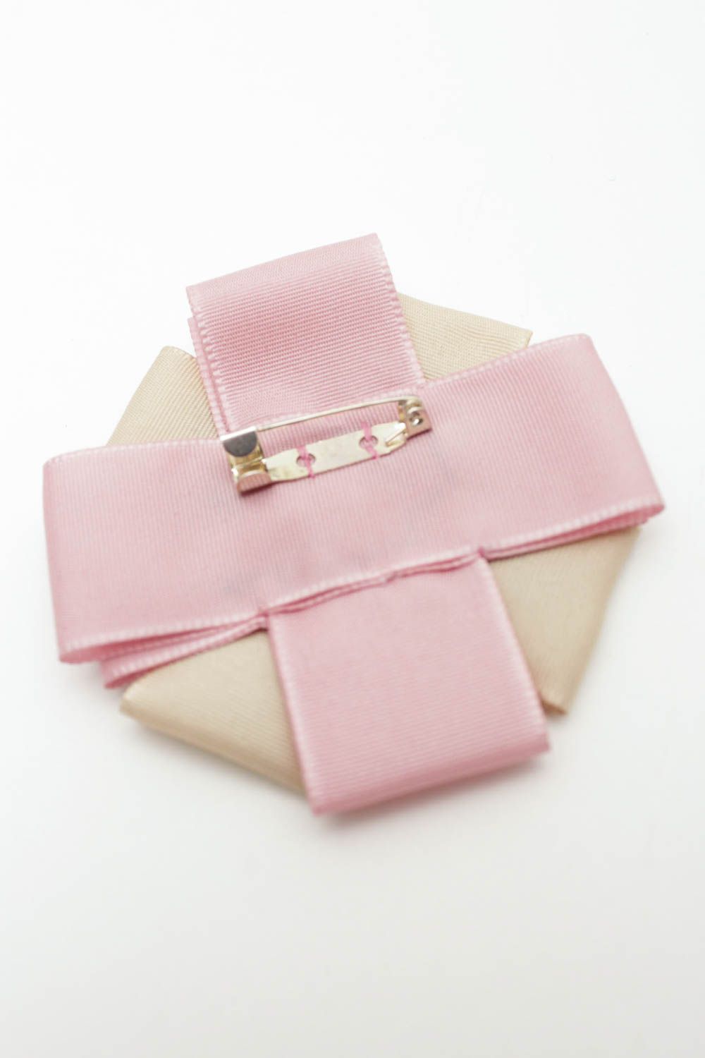 Handmade designer brooch unusual textile brooch stylish cute accessory photo 4