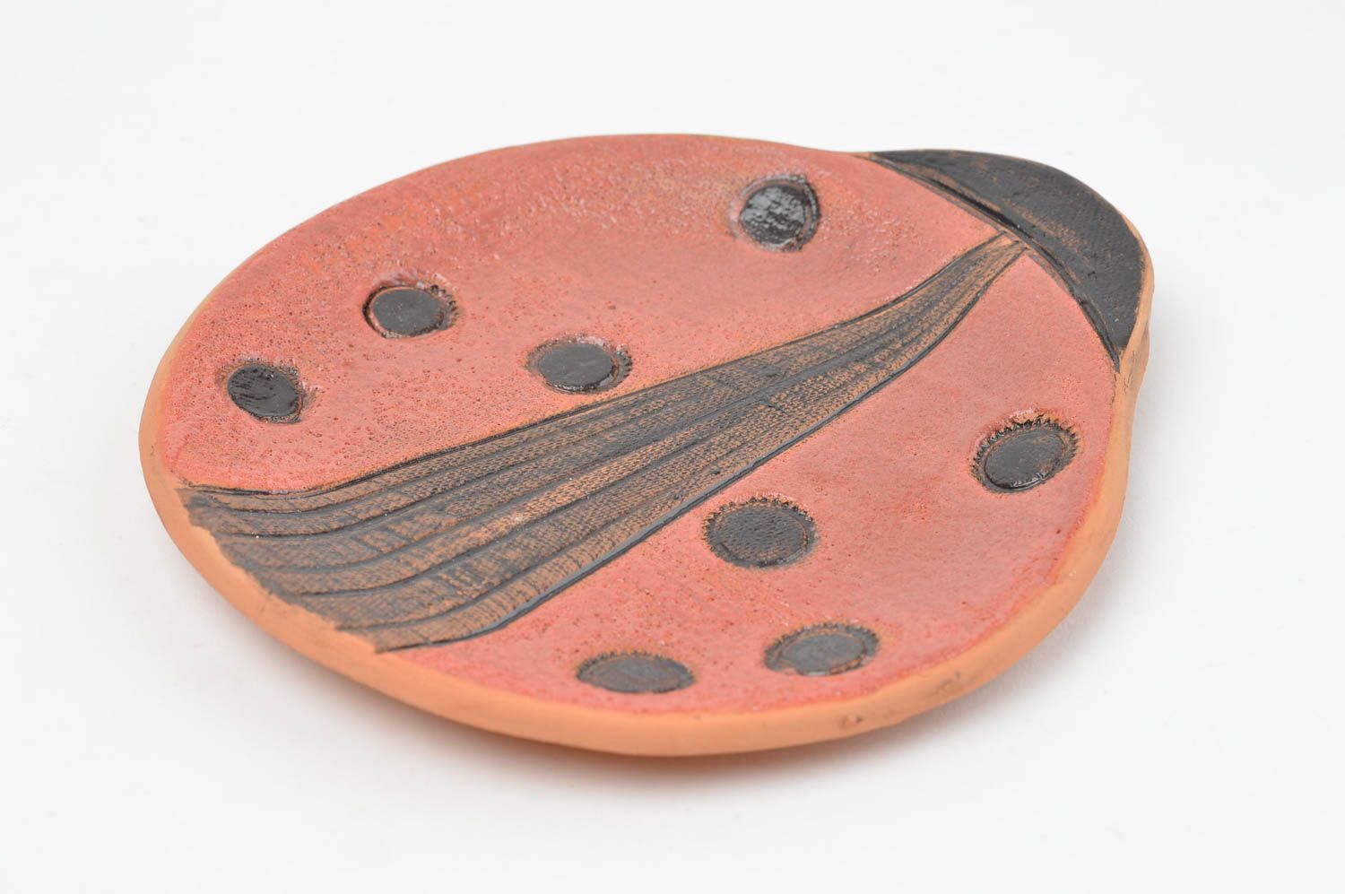 Beautiful handmade ceramic plate decorative clay plate designs gift ideas photo 2
