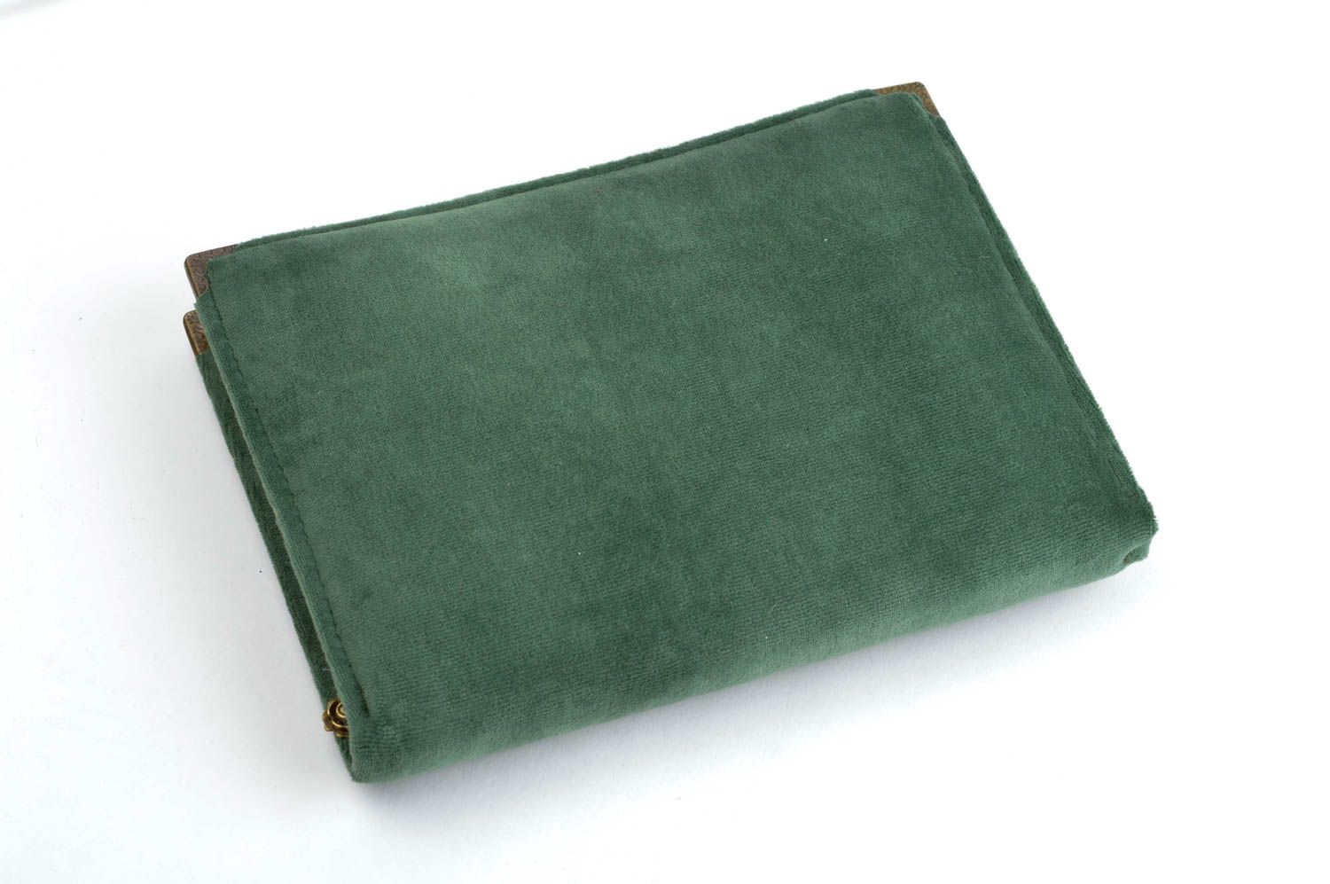 Блокнот ручной работы блокнот в подарок оригинальный блокнот с зеленой обложкой фото 3