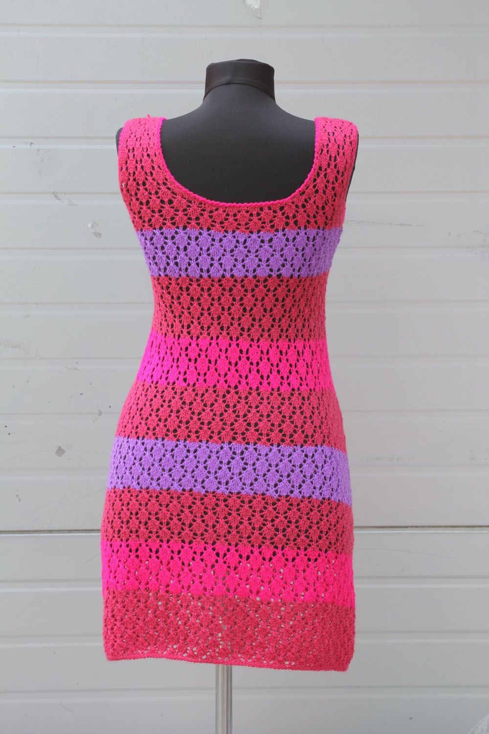 Lace knitted dress photo 2